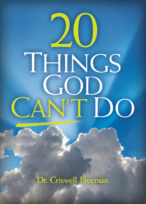 Cover image for book 20 Things God Can't Do