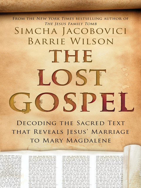 Cover image for book The Lost Gospel