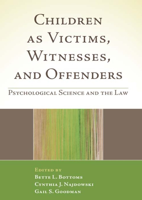 Cover image for book Children as Victims, Witnesses, and Offenders