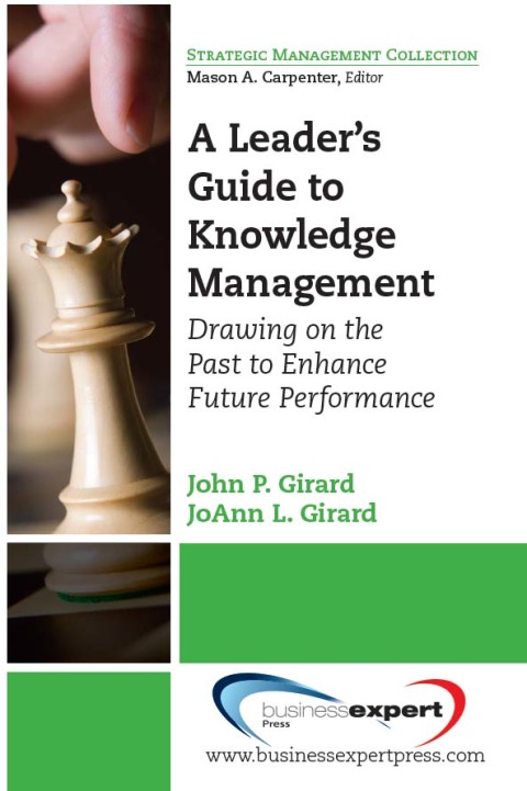 Cover image for book A Leader's Guide to Knowledge Management