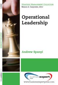 Cover image: Operational Leadership 9781606491126