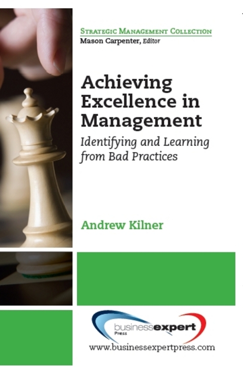 Cover image for book Achieving Excellence in Management