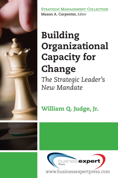 Cover image for book Building Organizational Capacity for Change
