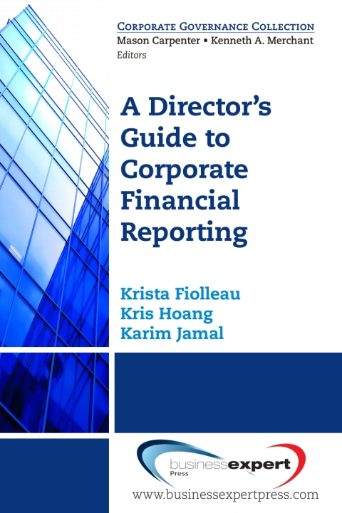 Cover image for book A Director's Guide to Corporate Financial Reporting