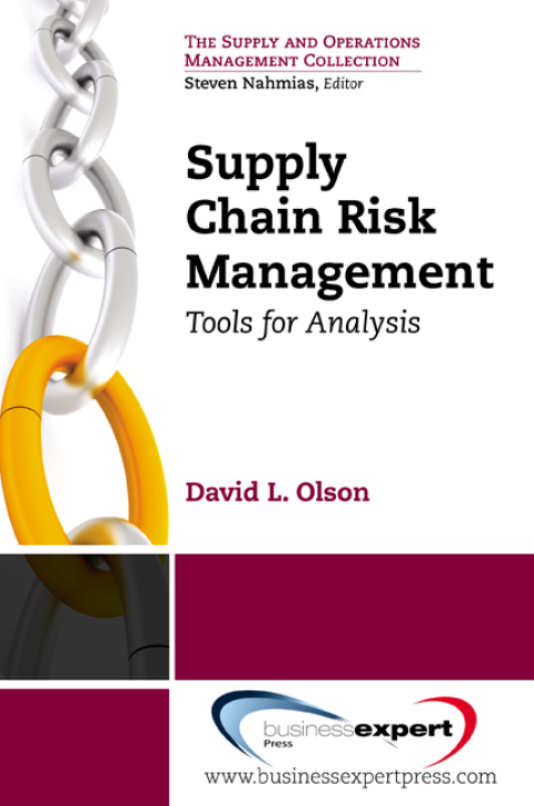 Cover image for book Supply Chain Risk Management