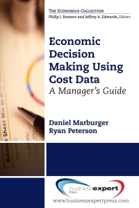 Cover image: Economic Decision Making Using Cost Data 9781606495124