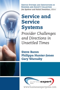 Cover image: Service and Service Systems 9781606495766