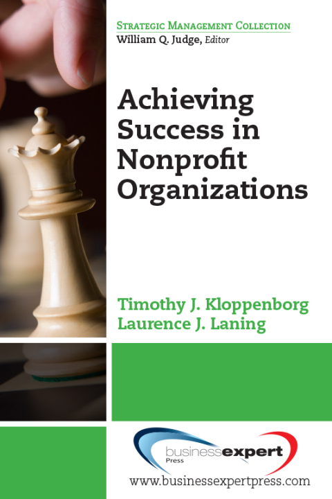 Cover image for book Achieving Success in Nonprofit Organizations
