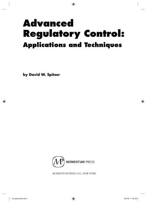 Cover image for book Advanced Regulatory Control