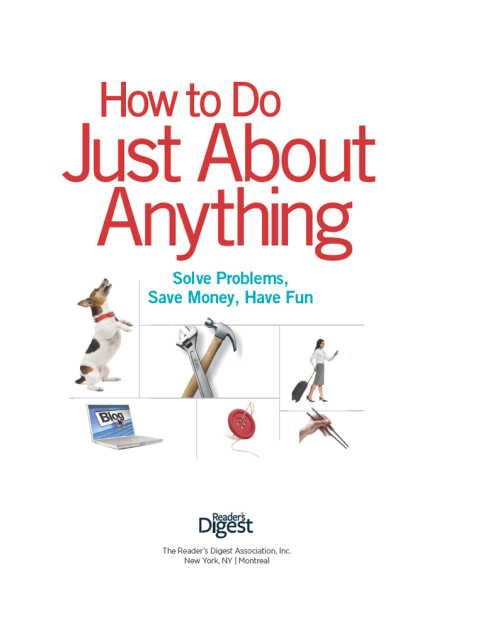 Cover image for book How to Do Just About Anything