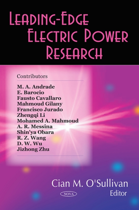 Cover image for book Leading-Edge Electric Power Research