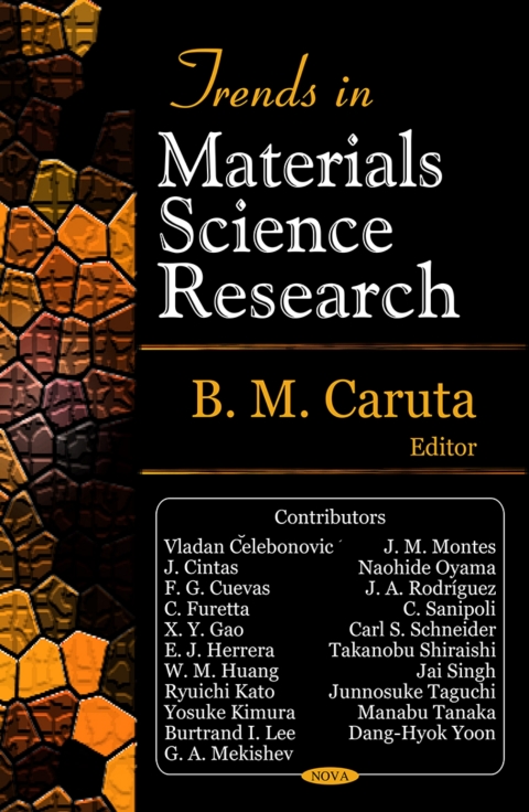 Cover image for book Materials Science Research Trends