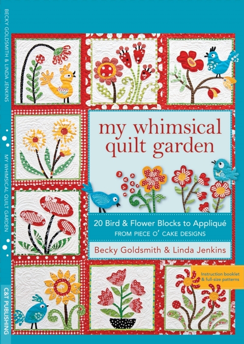 Cover image for book My Whimsical Quilt Garden
