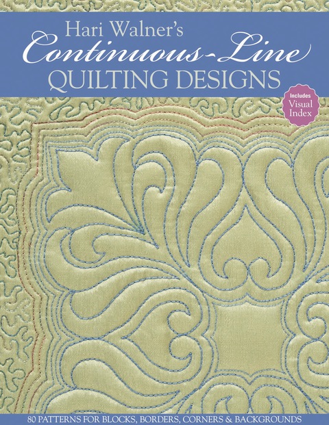 Cover image for book Hari Walner's Continuous-Line Quilting Designs