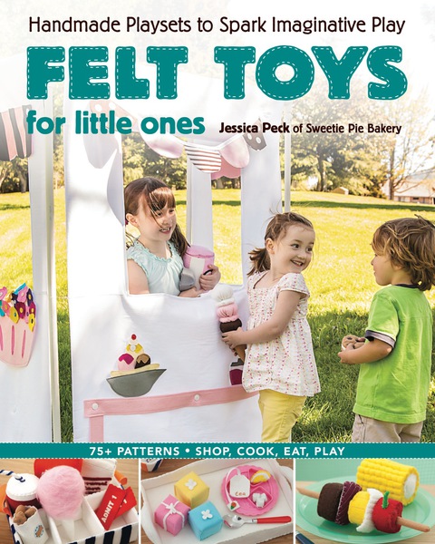 Cover image for book Felt Toys for Little Ones
