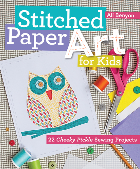 Cover image for book Stitched Paper Art for Kids