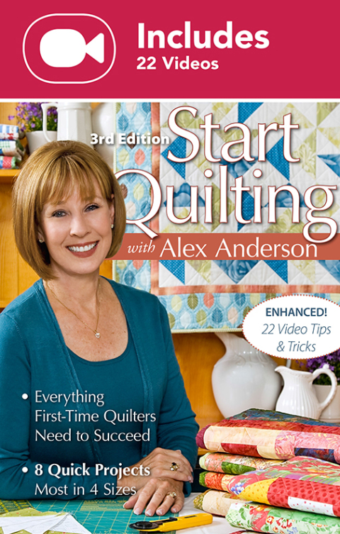 Cover image for book Start Quilting with Alex Anderson