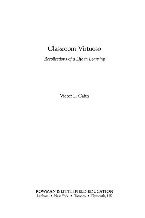 Cover image for book Classroom Virtuoso
