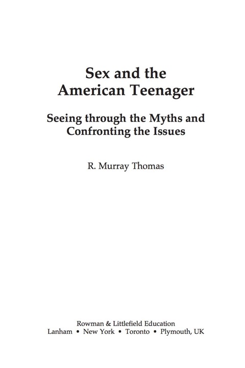 Cover image for book Sex and the American Teenager