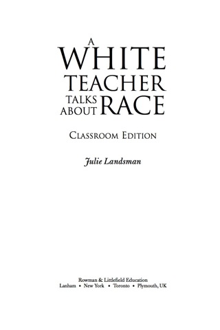 A White Teacher Talks about Race