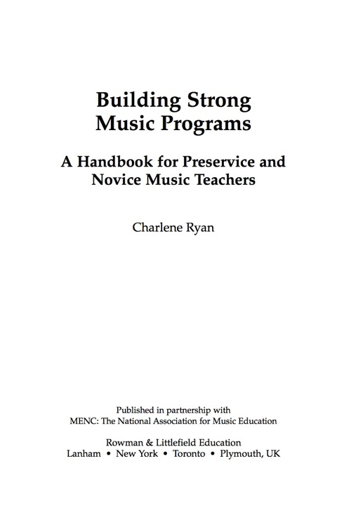 Cover image for book Building Strong Music Programs