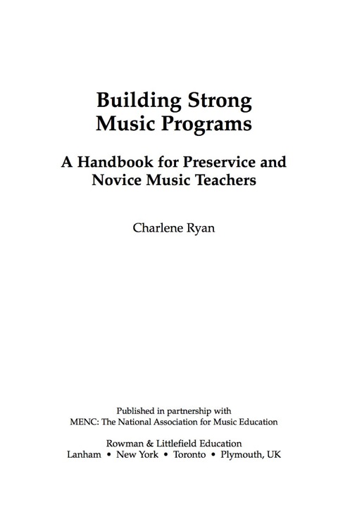 Cover image for book Building Strong Music Programs