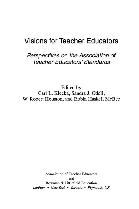 Cover image for book Visions for Teacher Educators