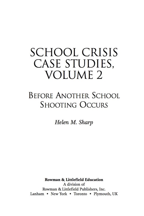School Crisis Case Studies 