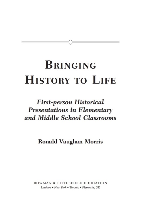 Cover image for book Bringing History to Life