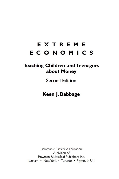 Cover image for book Extreme Economics