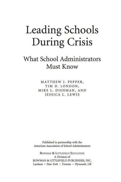 Leading Schools During Crisis 