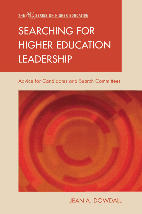 Cover image for book Searching for Higher Education Leadership