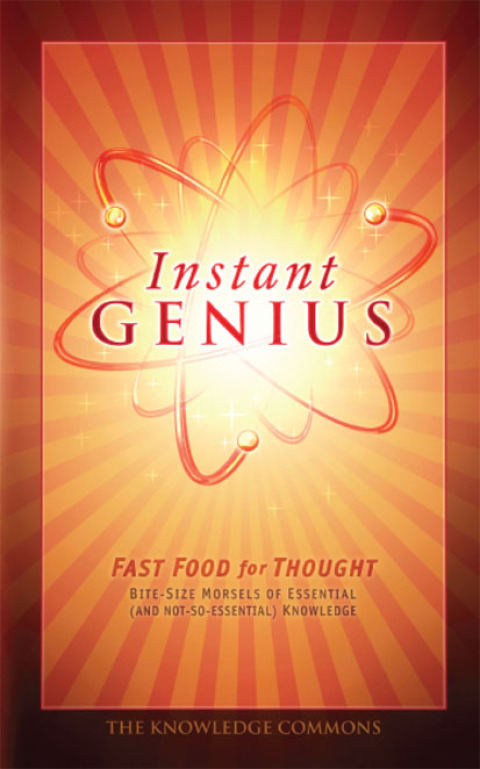 Cover image for book Instant Genius: Fast Food for Thought