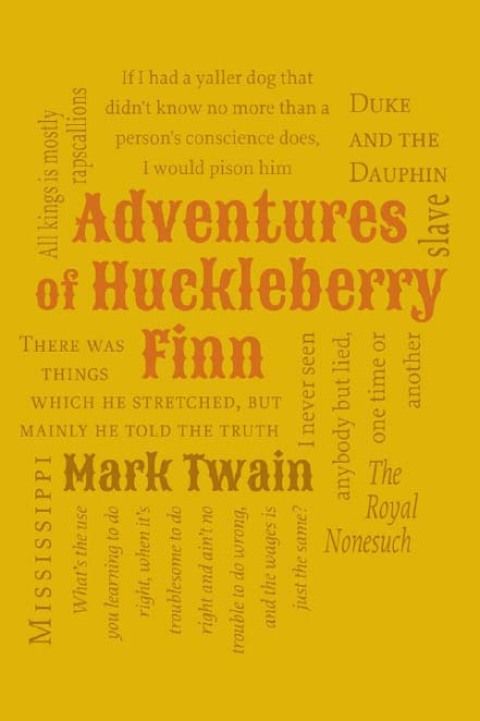 Cover image for book Adventures of Huckleberry Finn