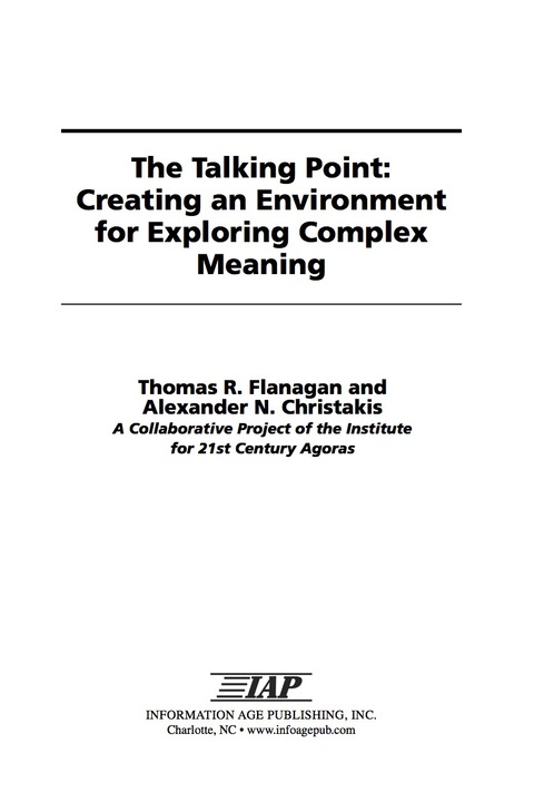 Cover image for book The Talking Point: Creating an Environment for Exploring Complex Meaning
