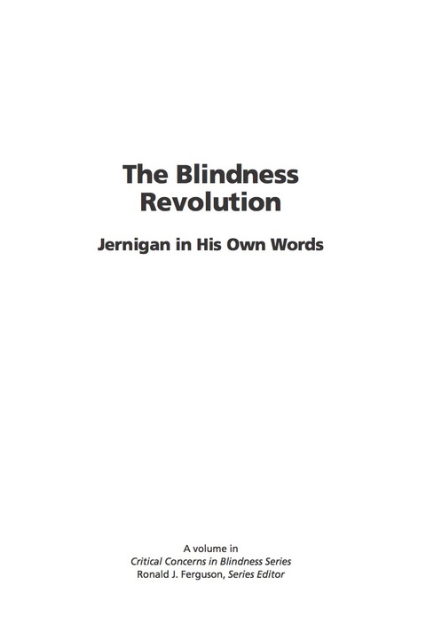 Cover image for book The Blindness Revolution