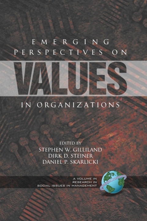 Cover image for book Emerging Perspectives on Values in Organizations