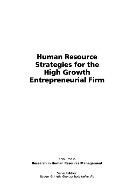 Cover image for book Human Resource Management in Virtual Organizations