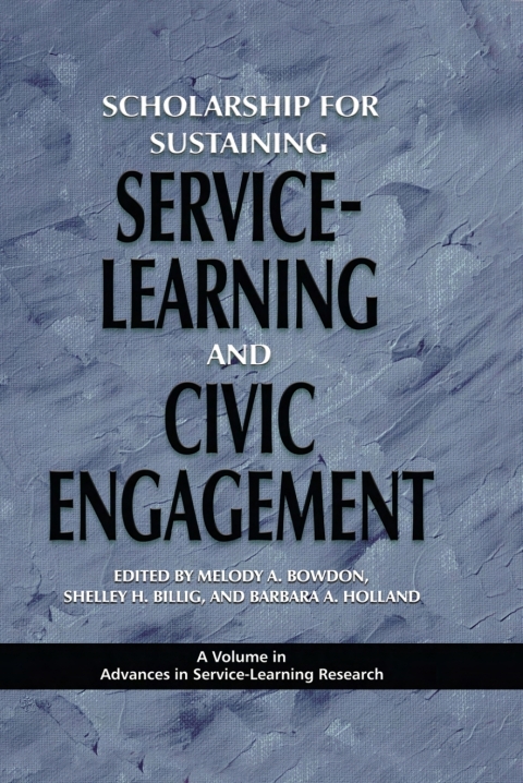 Cover image for book Scholarship for Sustaining Service-Learning and Civic Engagement