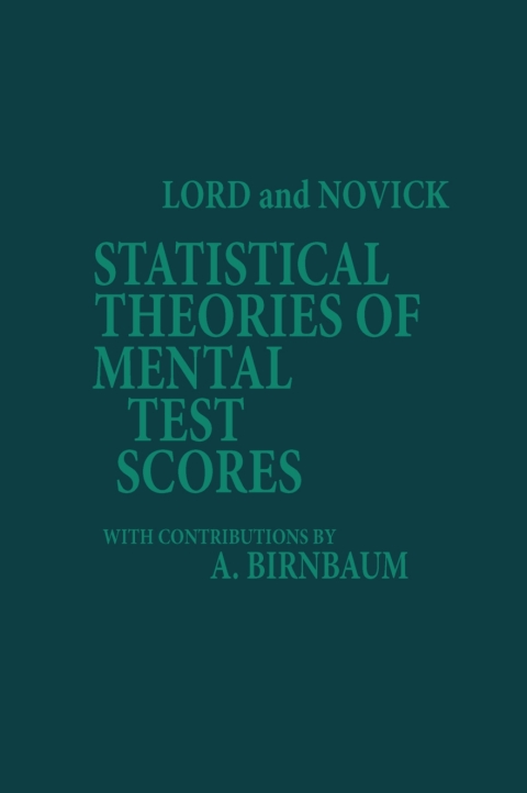 Cover image for book Statistical Theories of Mental Test Scores