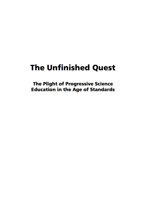 Cover image for book The Unfinished Quest