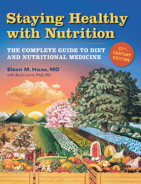Cover image for book Staying Healthy with Nutrition, rev