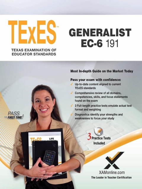 Cover image for book TExES Generalist EC-6 191