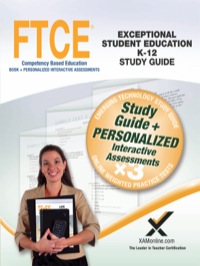 Cover image: FTCE Exceptional Student Education K-12 Book and Online 9781607873822