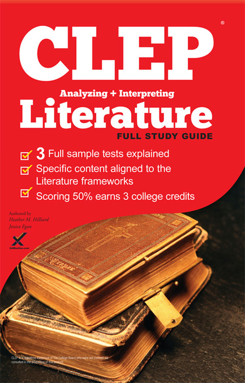 Cover image for book CLEP Analyzing and Interpreting Literature 2017