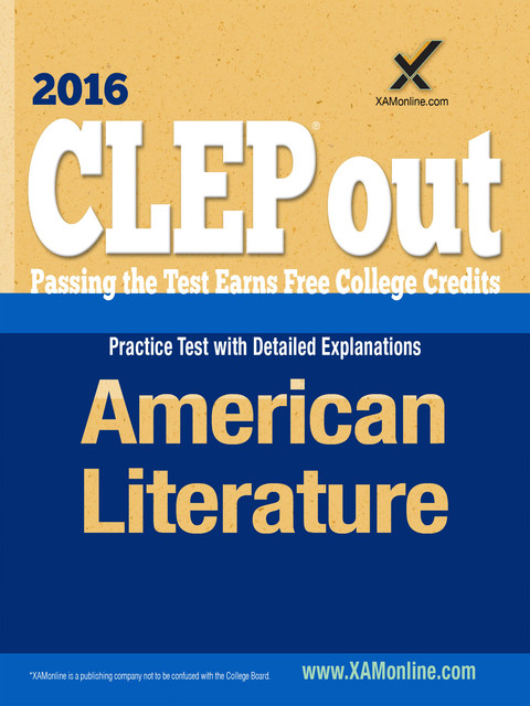 Cover image for book CLEP American Literature