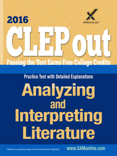 Cover image for book CLEP Analyzing and Interpreting Literature