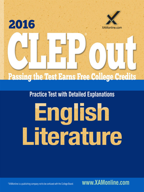 Cover image for book CLEP English Literature