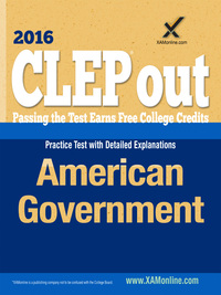 Titelbild: CLEP American Government 9781607875130