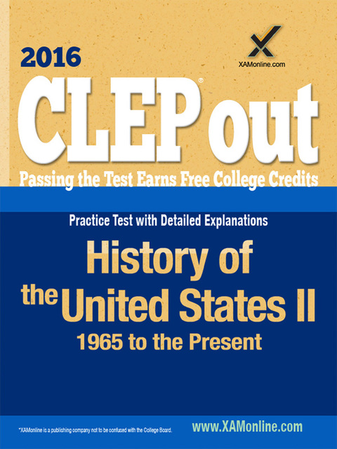 Cover image for book CLEP History of the United States II: 1865 to the Present